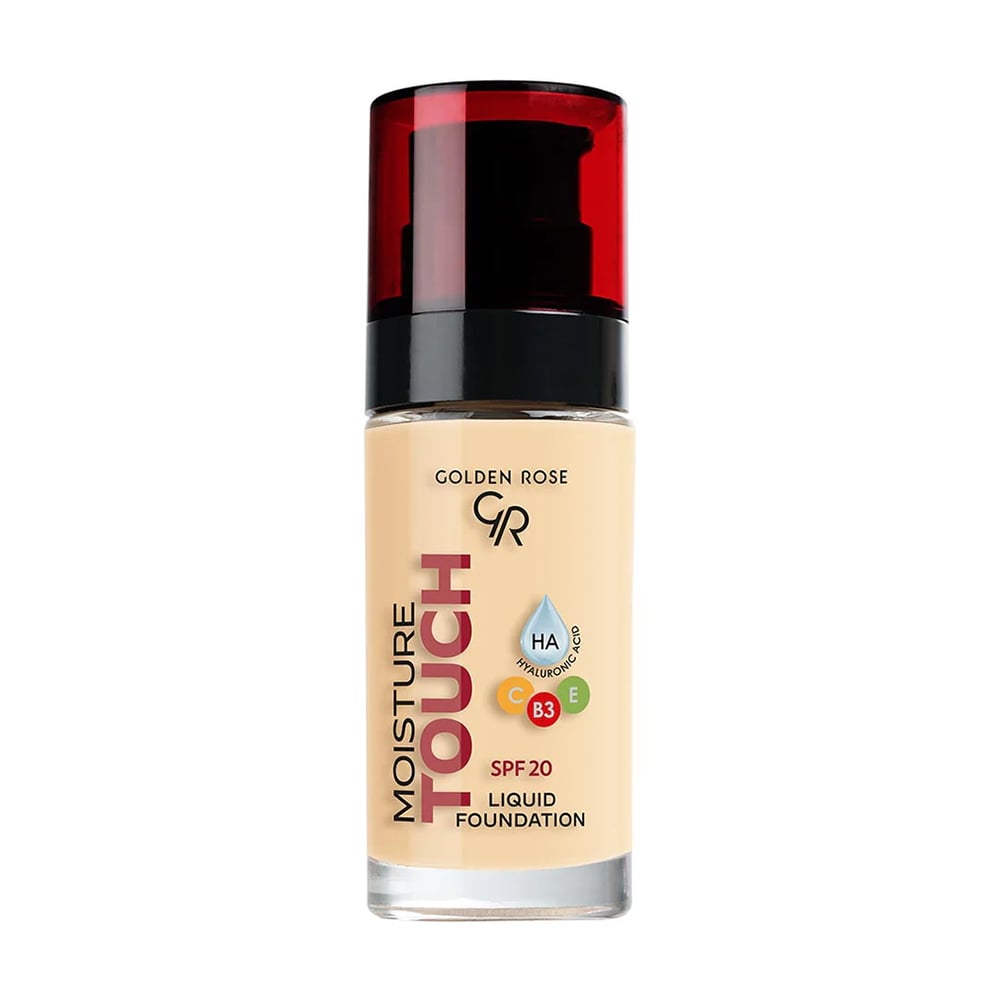 Тональний крем для обличчя Golden Rose Moisture Touch Liquid Foundation SPF 20, 103, 30 мл